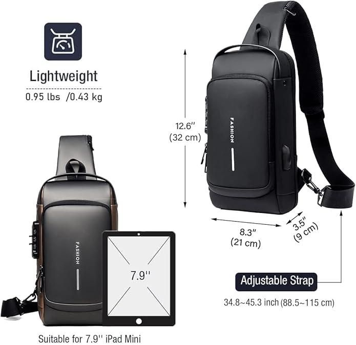 Sling Bag for Men & Women - GlobeTees