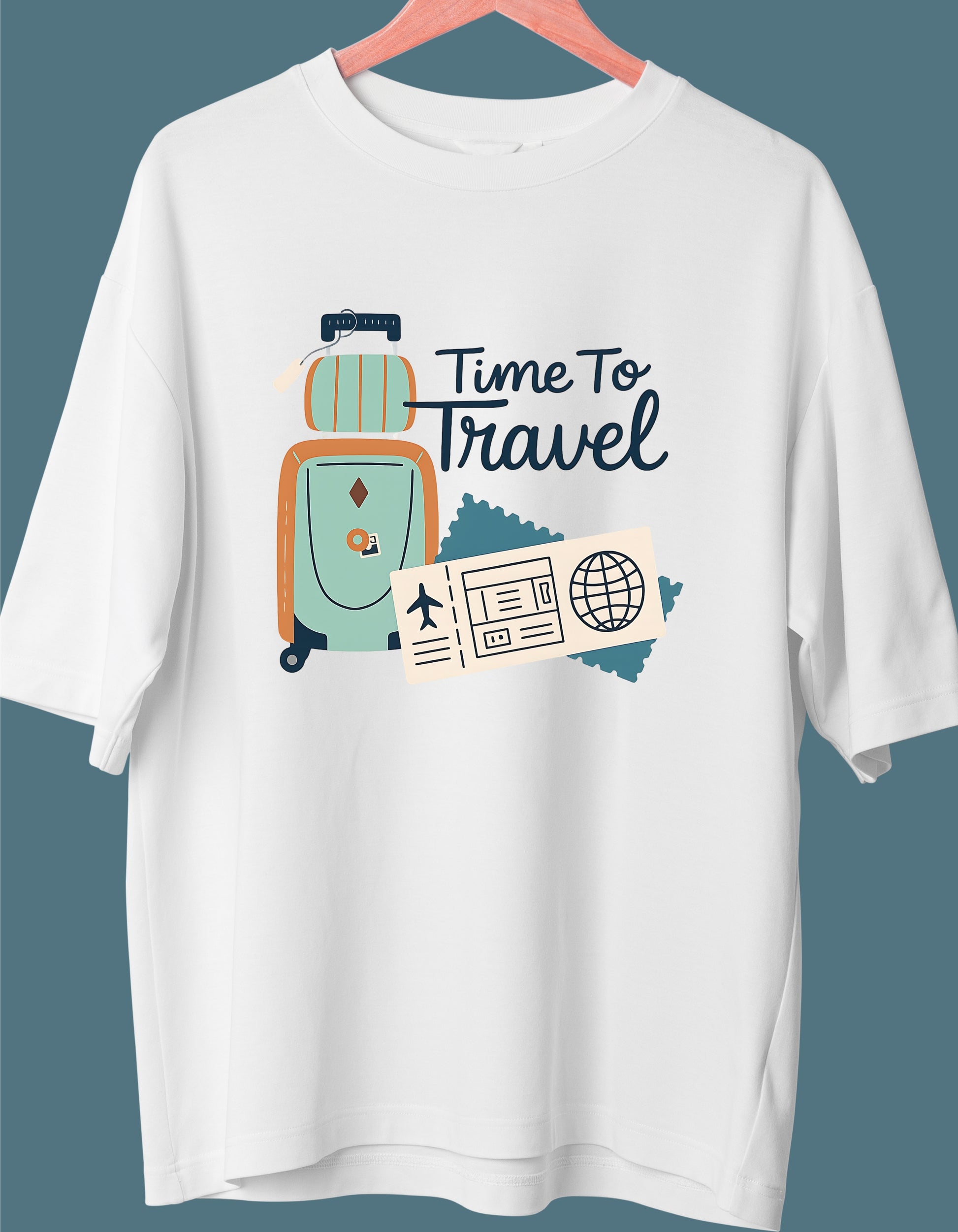 Unisex Terry Oversized Tee-Travel t-shirt - GlobeTees