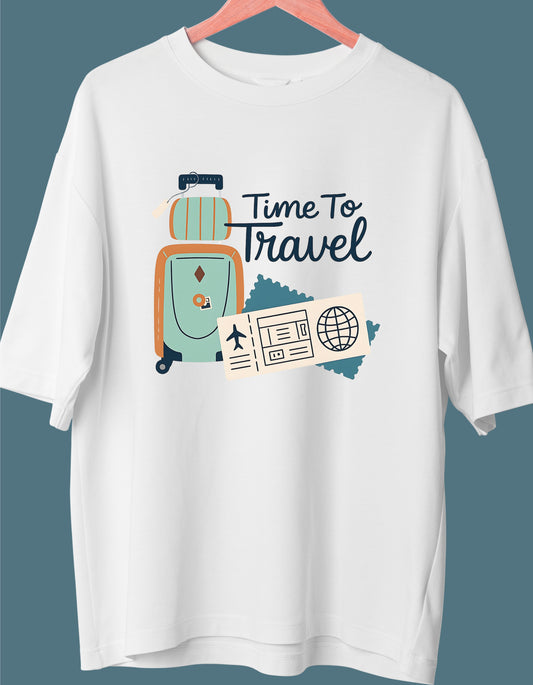 Unisex Terry Oversized Tee-Travel t-shirt - GlobeTees
