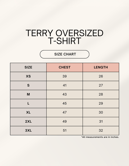 Unisex Terry Oversized Tee - Custom Travel 2025 T-Shirt - GlobeTees